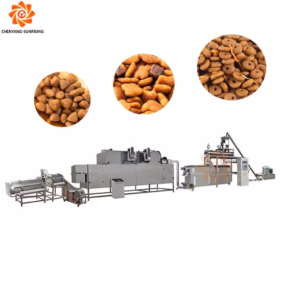 Wet Type Fish Dog Food Feed Pedigree for Pet Making Extruder Production Line